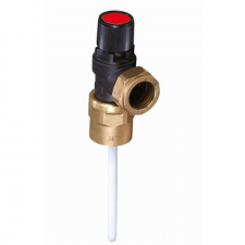 Kwikot KH1.404CX - 20mm / 400kPa Brass Temperature & Safety Valve