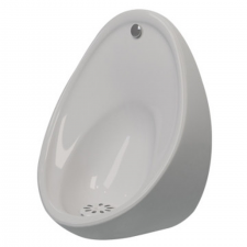 Lecico BS40 Urinal BS40PLUS White TI incl Spreader, Waste and Brackets