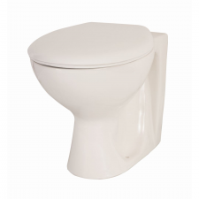 Lecico Atlas Pan ATBWPAN White Back to Wall / Back Entry Floormount