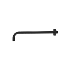 Meissen Edge Miela MMSAR400B 400mm Round Shower Arm Double Black