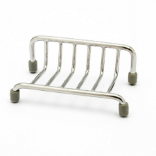 D&A Sales Modsteel  MSB01 - Polished St/Steel Soap Stand / Holder