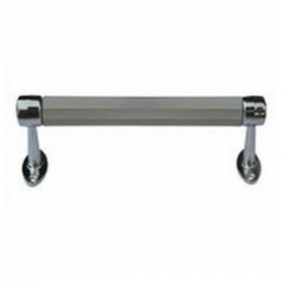 Halcast 251-1100 - Anodized 1100mm long Single Towel Rail incl Fix Set