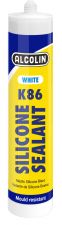 Alcolin 280ml White K86 Silicone in Tube