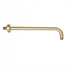 Meissen Miela MMSAR40BR Shower Arm 400mm Round Satin Brass