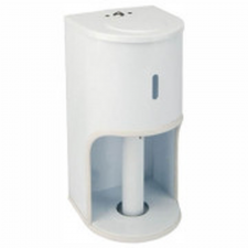 Serra TR2 48-SD1305 - White Round Toilet Roll Dispenser