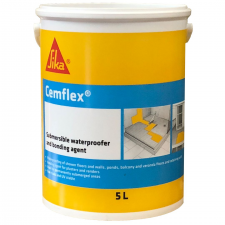 Sika Cemflex ZH0255 5l Submersible Waterproofer Off-White