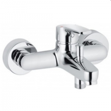 Schulte Alpha 100 / Z058406 Chrome Exposed / Walltype Bath Mixer no HS