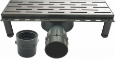 Brescia Shower Channel 300x90mm with Feet incl 40/50 Adaptor BVSC300P