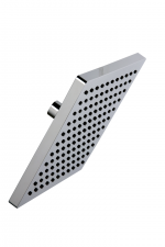 Brevik 200mm x 200mm Square Chrome Shower Head BVSR8