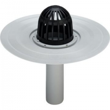 Viega Advantix 289393/4946.2 50mm Domed Balcony Waste Vertical Outlet