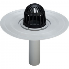Viega Advantix 626990/4946.2 100mm Domed Balcony Waste Vertical Outlet