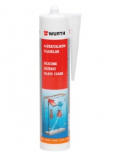 Würth 280ml - Clear Silicone in Tube